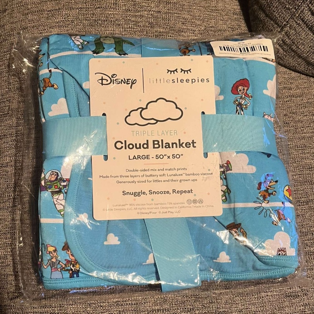 Little Sleepies Toy Story Cloud Blanket